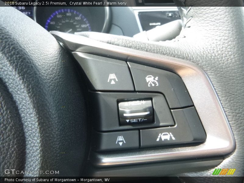 Crystal White Pearl / Warm Ivory 2018 Subaru Legacy 2.5i Premium