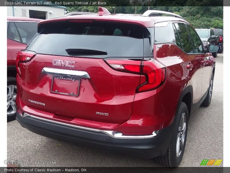 Red Quartz Tintcoat / Jet Black 2019 GMC Terrain SLT AWD
