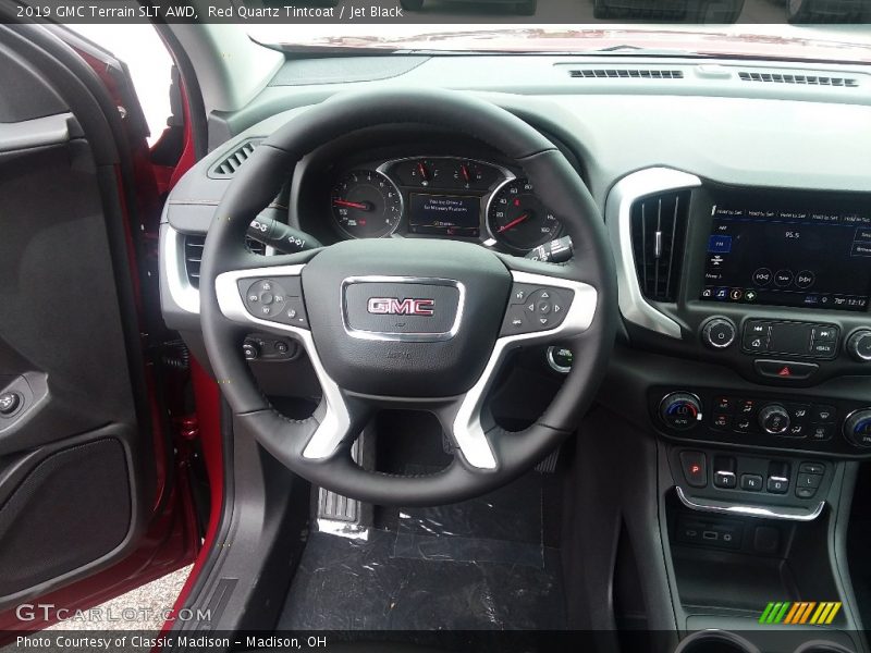 Red Quartz Tintcoat / Jet Black 2019 GMC Terrain SLT AWD