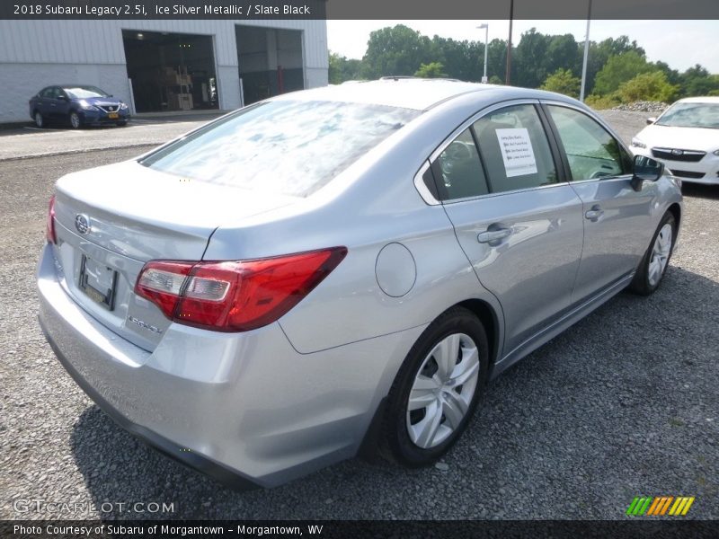 Ice Silver Metallic / Slate Black 2018 Subaru Legacy 2.5i