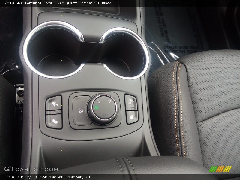 Red Quartz Tintcoat / Jet Black 2019 GMC Terrain SLT AWD