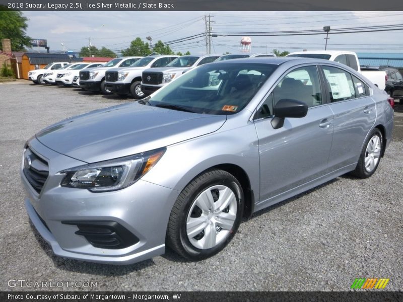 Ice Silver Metallic / Slate Black 2018 Subaru Legacy 2.5i