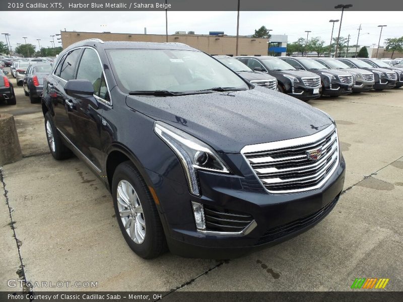 Harbor Blue Metallic / Sahara Beige 2019 Cadillac XT5