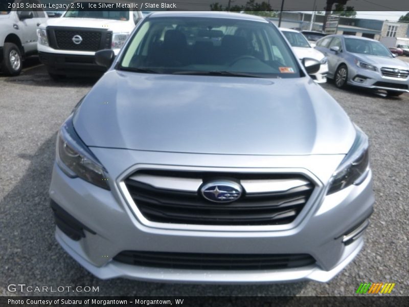 Ice Silver Metallic / Slate Black 2018 Subaru Legacy 2.5i