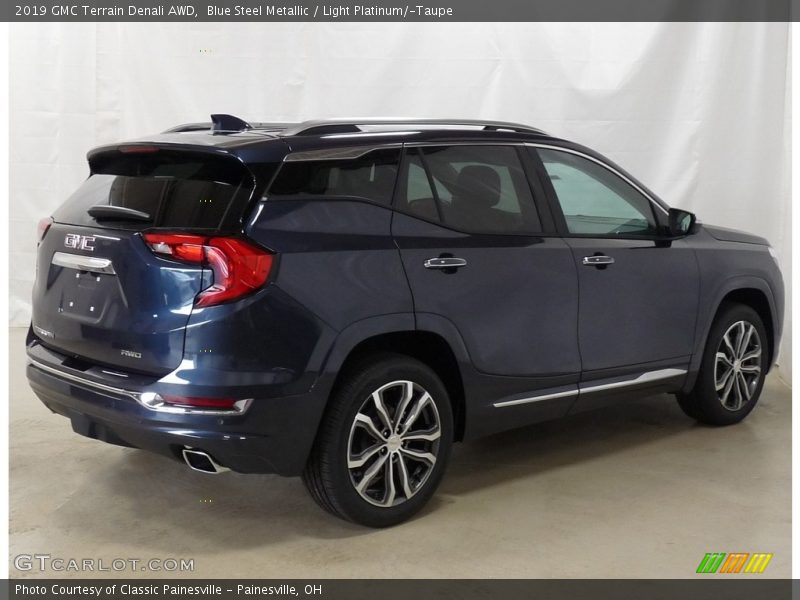 Blue Steel Metallic / Light Platinum/­Taupe 2019 GMC Terrain Denali AWD