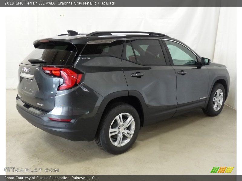 Graphite Gray Metallic / Jet Black 2019 GMC Terrain SLE AWD