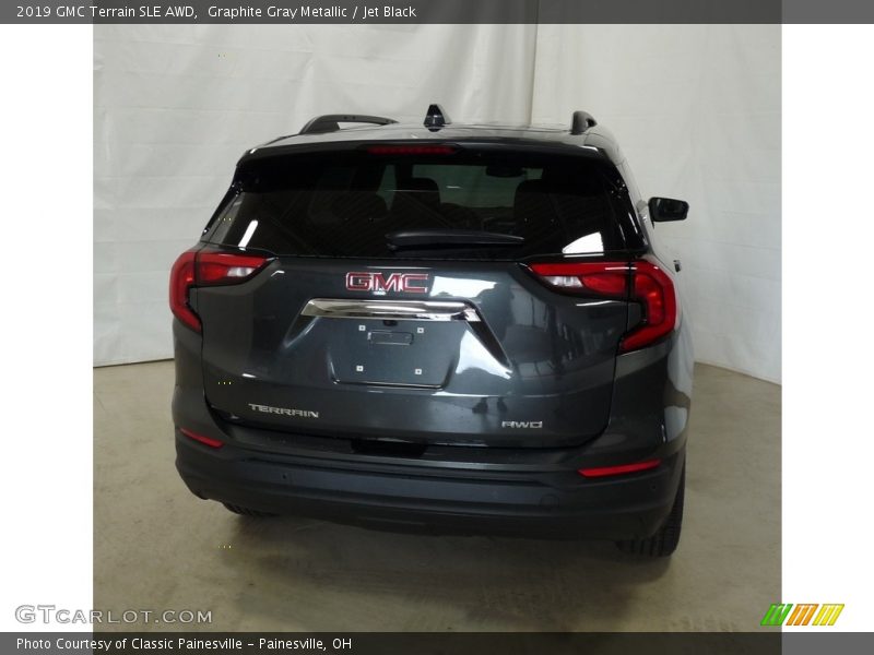 Graphite Gray Metallic / Jet Black 2019 GMC Terrain SLE AWD