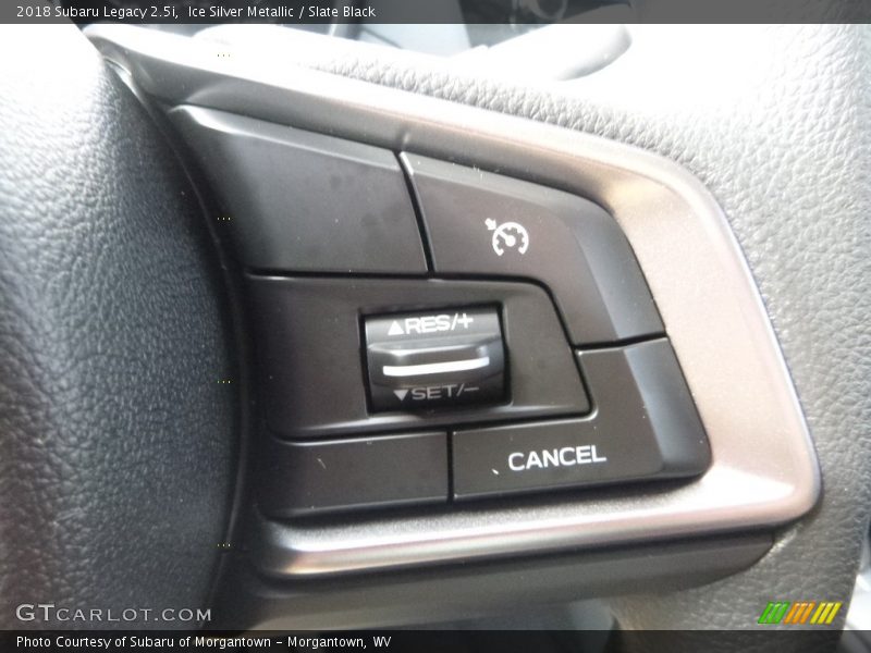 Ice Silver Metallic / Slate Black 2018 Subaru Legacy 2.5i