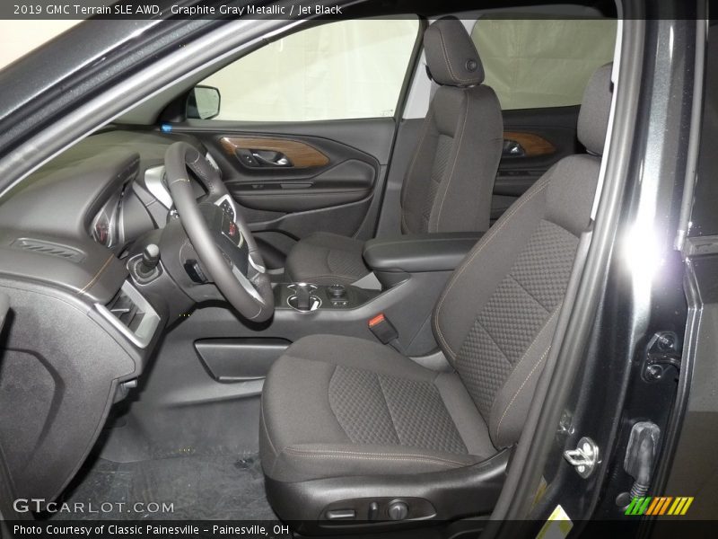 Graphite Gray Metallic / Jet Black 2019 GMC Terrain SLE AWD