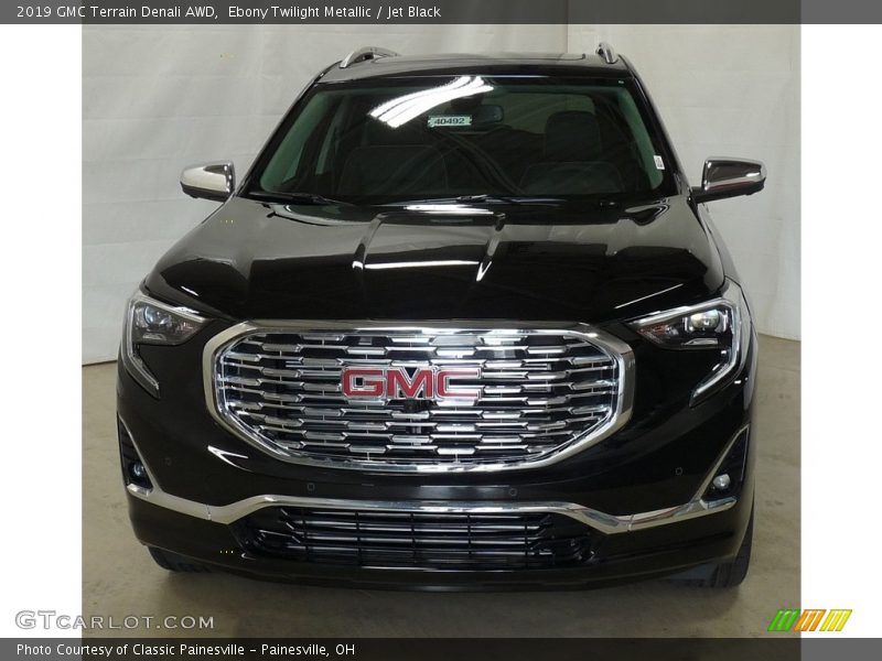 Ebony Twilight Metallic / Jet Black 2019 GMC Terrain Denali AWD