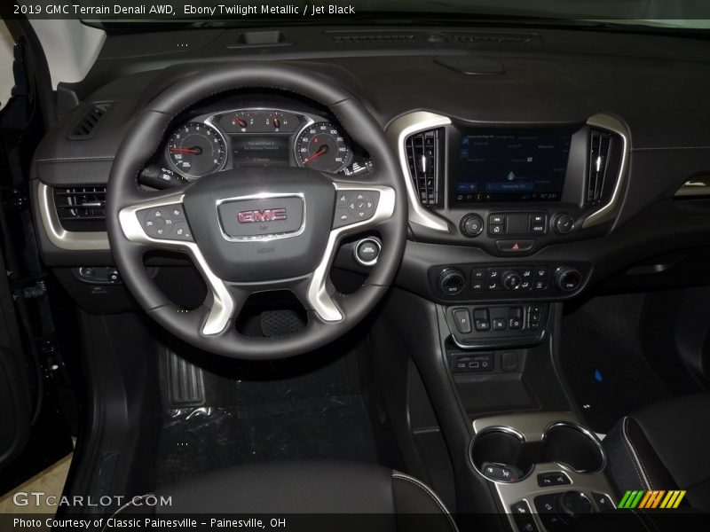 Ebony Twilight Metallic / Jet Black 2019 GMC Terrain Denali AWD