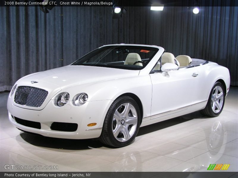 Ghost White / Magnolia/Beluga 2008 Bentley Continental GTC