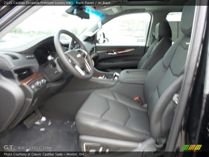 Front Seat of 2019 Escalade Premium Luxury 4WD
