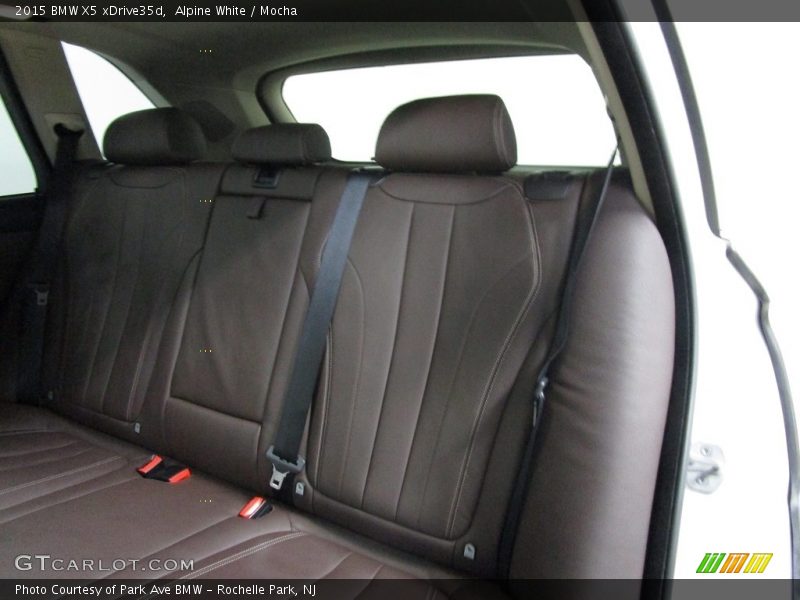 Alpine White / Mocha 2015 BMW X5 xDrive35d