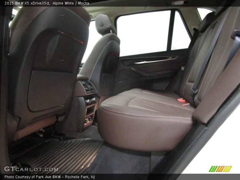 Alpine White / Mocha 2015 BMW X5 xDrive35d
