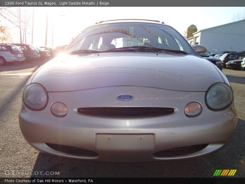 Light Saddle Metallic / Beige 1996 Ford Taurus GL Wagon