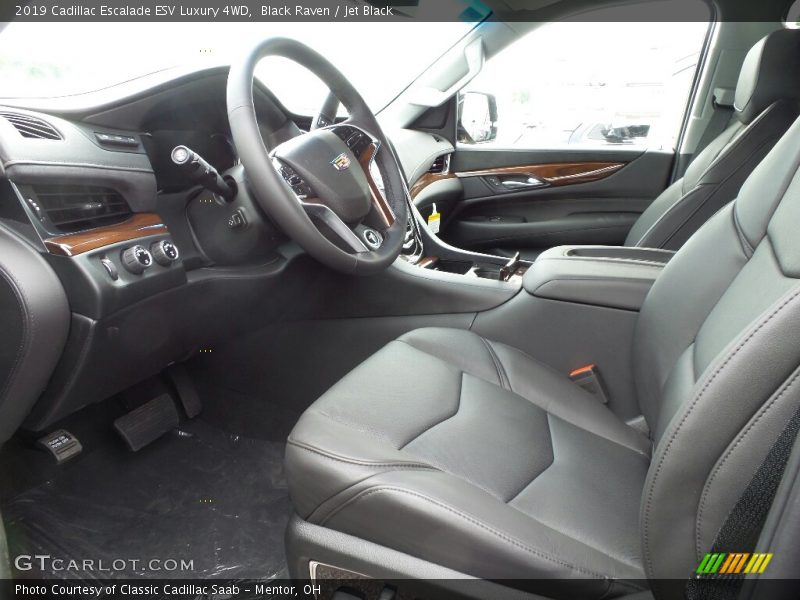  2019 Escalade ESV Luxury 4WD Jet Black Interior
