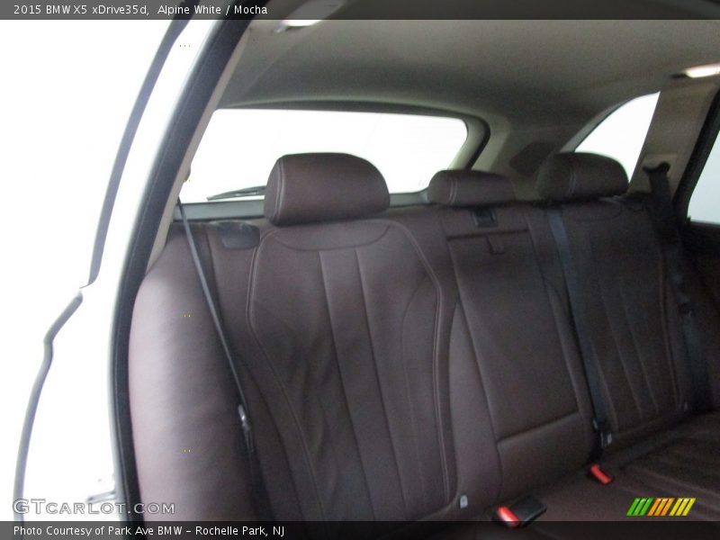 Alpine White / Mocha 2015 BMW X5 xDrive35d