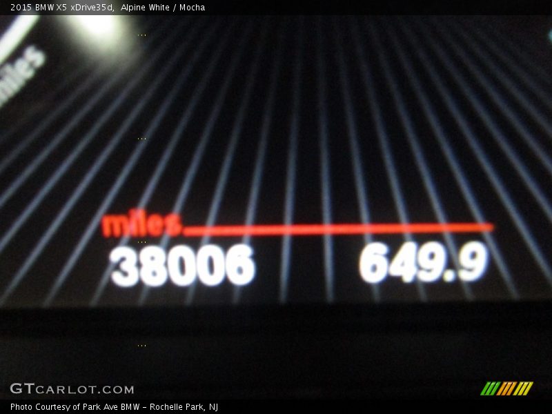 Alpine White / Mocha 2015 BMW X5 xDrive35d