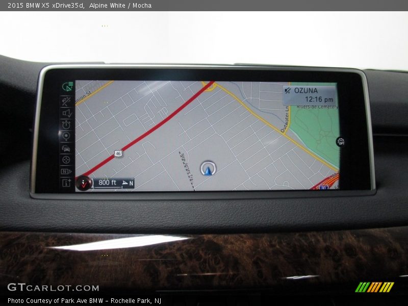 Alpine White / Mocha 2015 BMW X5 xDrive35d