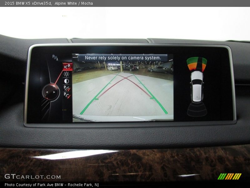 Alpine White / Mocha 2015 BMW X5 xDrive35d