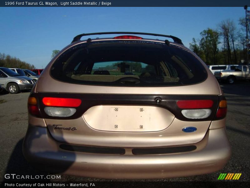 Light Saddle Metallic / Beige 1996 Ford Taurus GL Wagon