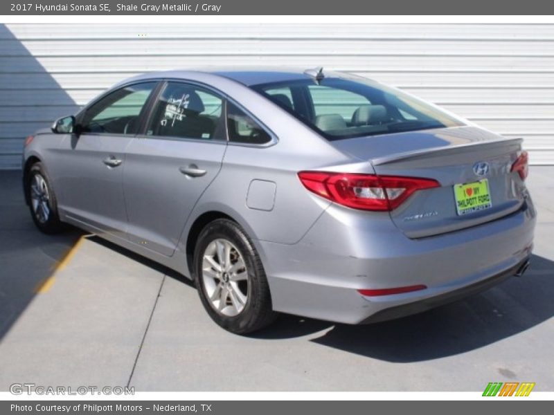 Shale Gray Metallic / Gray 2017 Hyundai Sonata SE