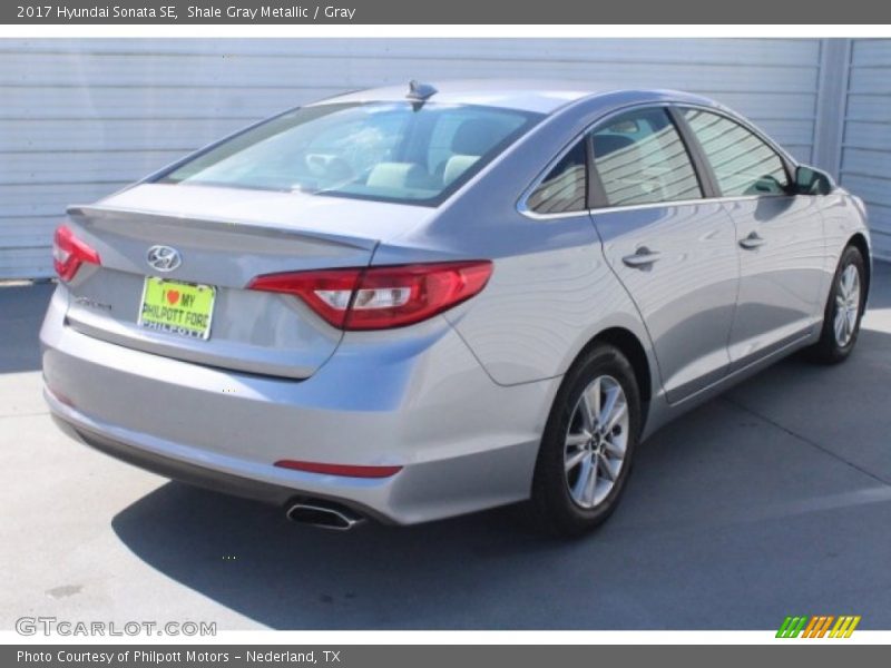 Shale Gray Metallic / Gray 2017 Hyundai Sonata SE