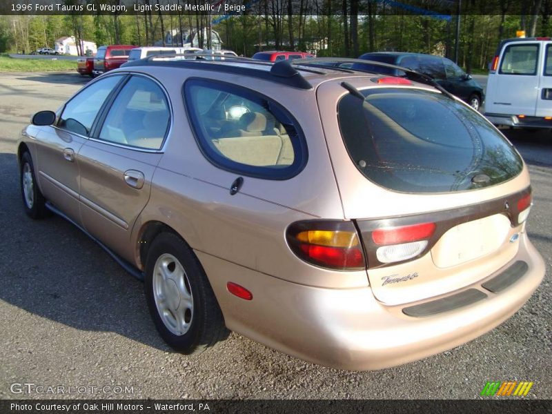 Light Saddle Metallic / Beige 1996 Ford Taurus GL Wagon