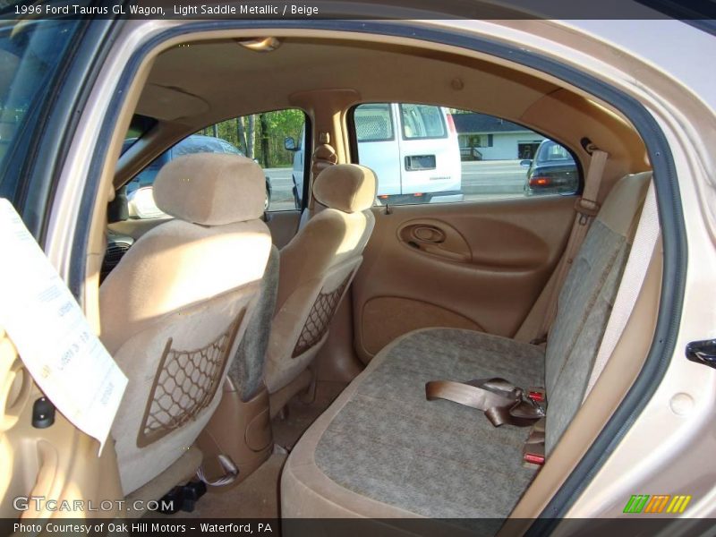 Light Saddle Metallic / Beige 1996 Ford Taurus GL Wagon