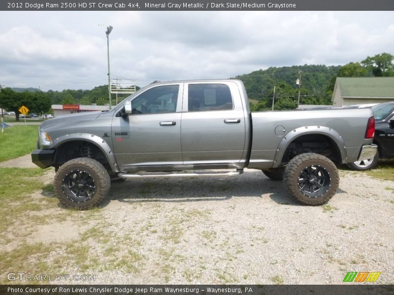 Mineral Gray Metallic / Dark Slate/Medium Graystone 2012 Dodge Ram 2500 HD ST Crew Cab 4x4
