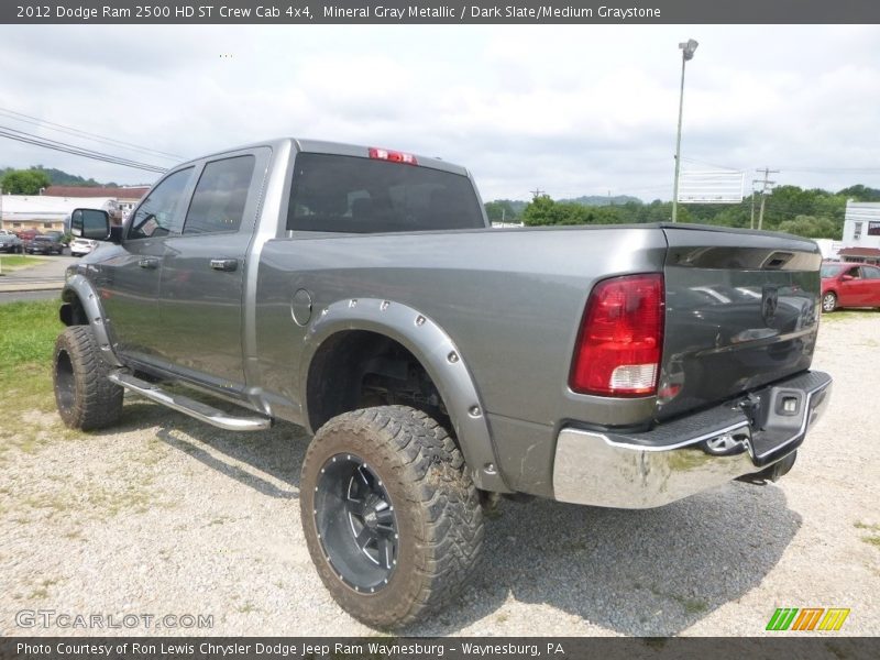 Mineral Gray Metallic / Dark Slate/Medium Graystone 2012 Dodge Ram 2500 HD ST Crew Cab 4x4