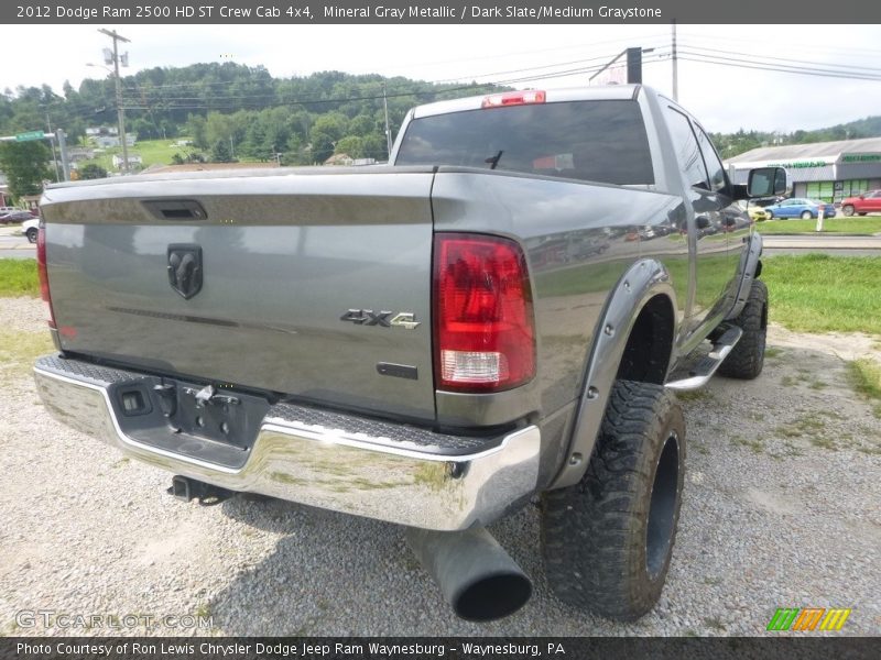 Mineral Gray Metallic / Dark Slate/Medium Graystone 2012 Dodge Ram 2500 HD ST Crew Cab 4x4