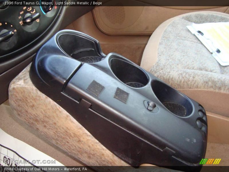 Light Saddle Metallic / Beige 1996 Ford Taurus GL Wagon