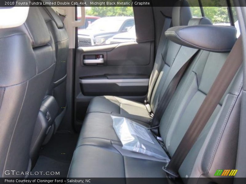 Midnight Black Metallic / Graphite 2018 Toyota Tundra Limited Double Cab 4x4