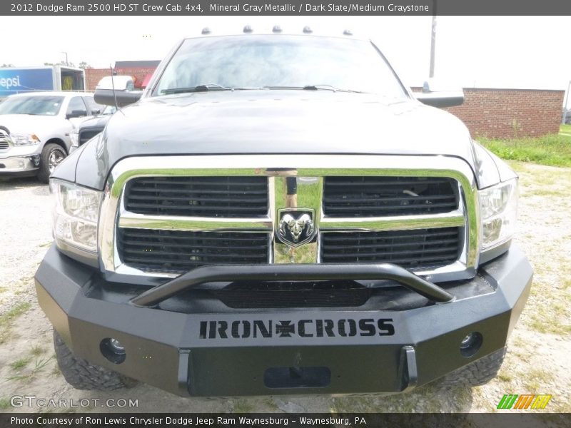 Mineral Gray Metallic / Dark Slate/Medium Graystone 2012 Dodge Ram 2500 HD ST Crew Cab 4x4