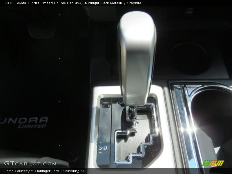Midnight Black Metallic / Graphite 2018 Toyota Tundra Limited Double Cab 4x4