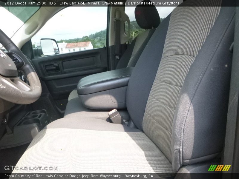 Mineral Gray Metallic / Dark Slate/Medium Graystone 2012 Dodge Ram 2500 HD ST Crew Cab 4x4
