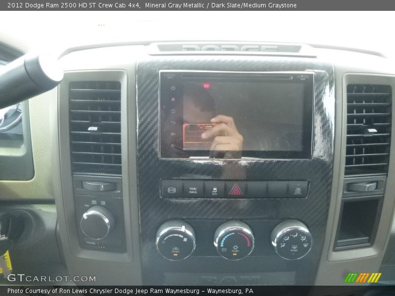 Mineral Gray Metallic / Dark Slate/Medium Graystone 2012 Dodge Ram 2500 HD ST Crew Cab 4x4