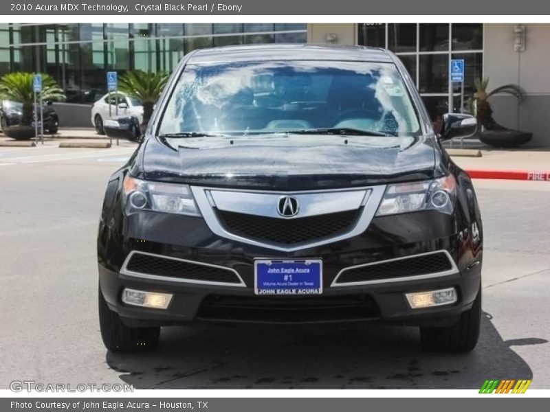 Crystal Black Pearl / Ebony 2010 Acura MDX Technology