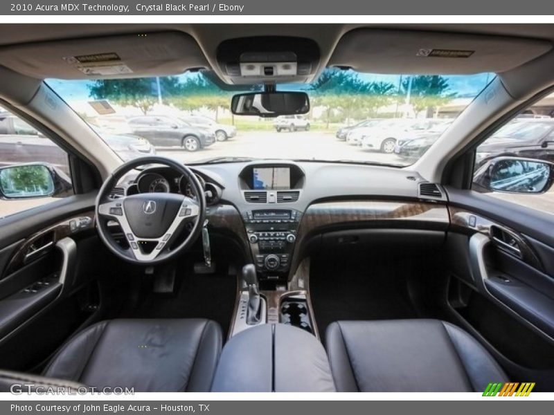 Crystal Black Pearl / Ebony 2010 Acura MDX Technology