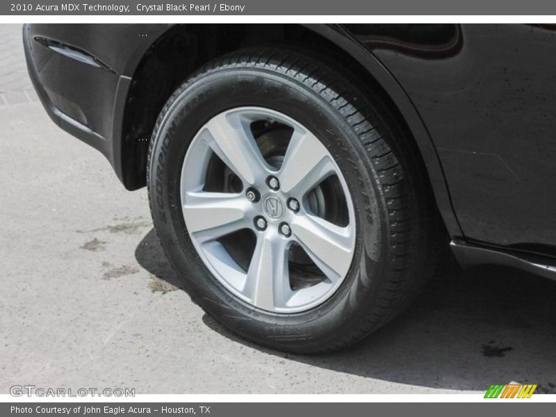 Crystal Black Pearl / Ebony 2010 Acura MDX Technology