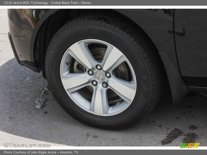 Crystal Black Pearl / Ebony 2010 Acura MDX Technology