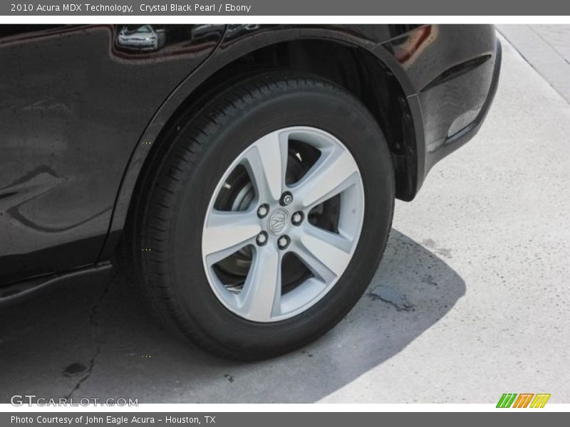 Crystal Black Pearl / Ebony 2010 Acura MDX Technology