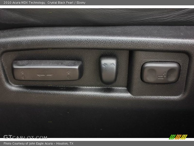 Crystal Black Pearl / Ebony 2010 Acura MDX Technology