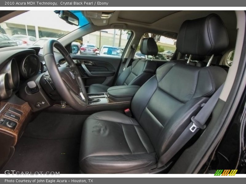 Crystal Black Pearl / Ebony 2010 Acura MDX Technology