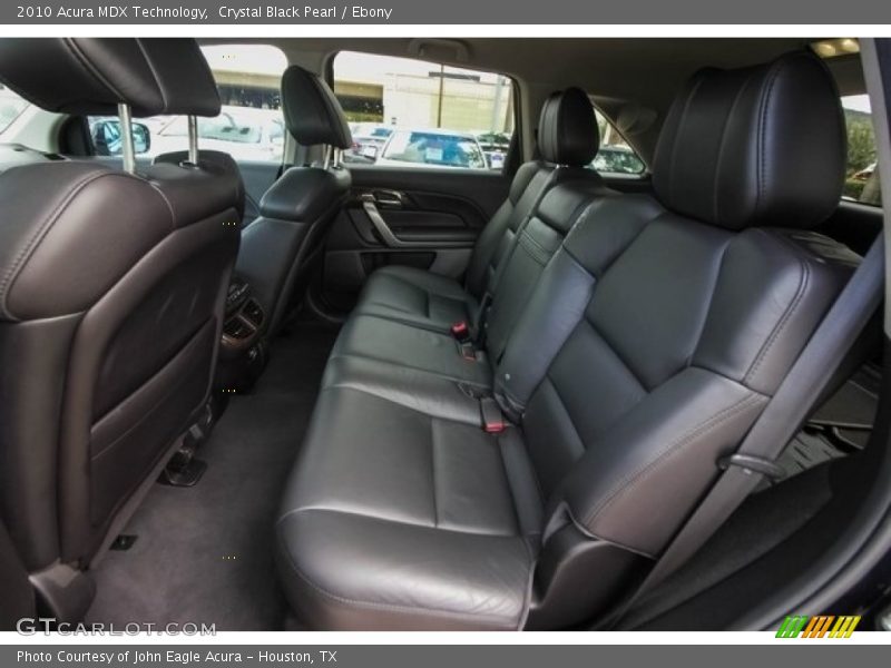 Crystal Black Pearl / Ebony 2010 Acura MDX Technology