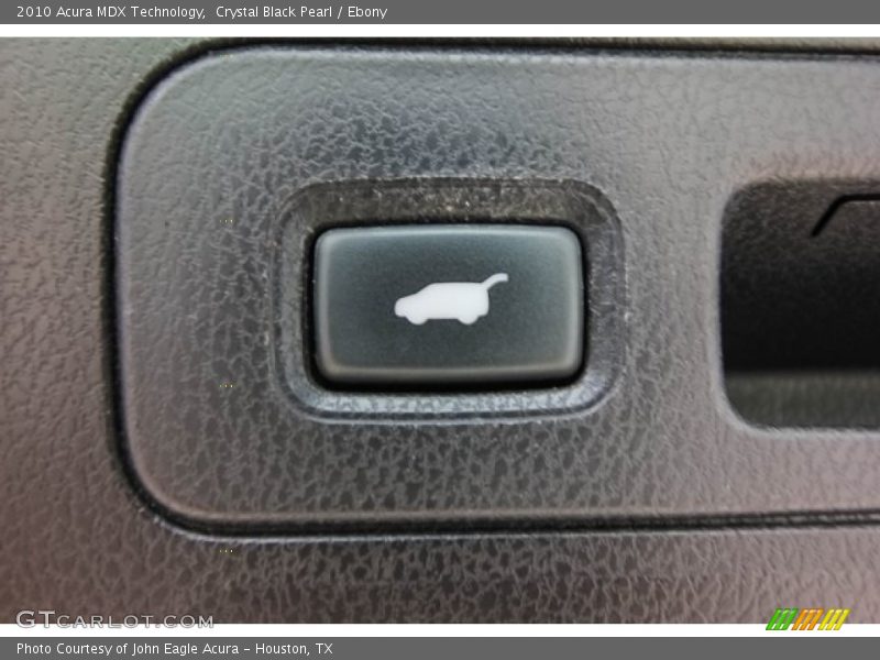 Crystal Black Pearl / Ebony 2010 Acura MDX Technology
