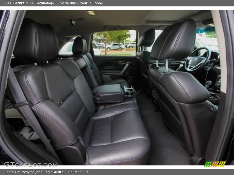 Crystal Black Pearl / Ebony 2010 Acura MDX Technology