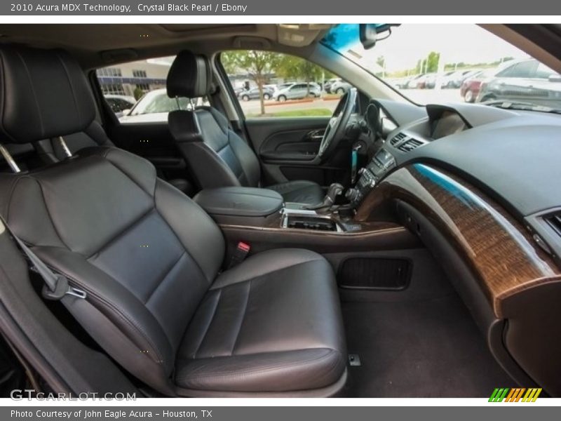 Crystal Black Pearl / Ebony 2010 Acura MDX Technology
